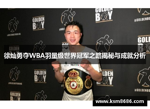 徐灿勇夺WBA羽量级世界冠军之路揭秘与成就分析